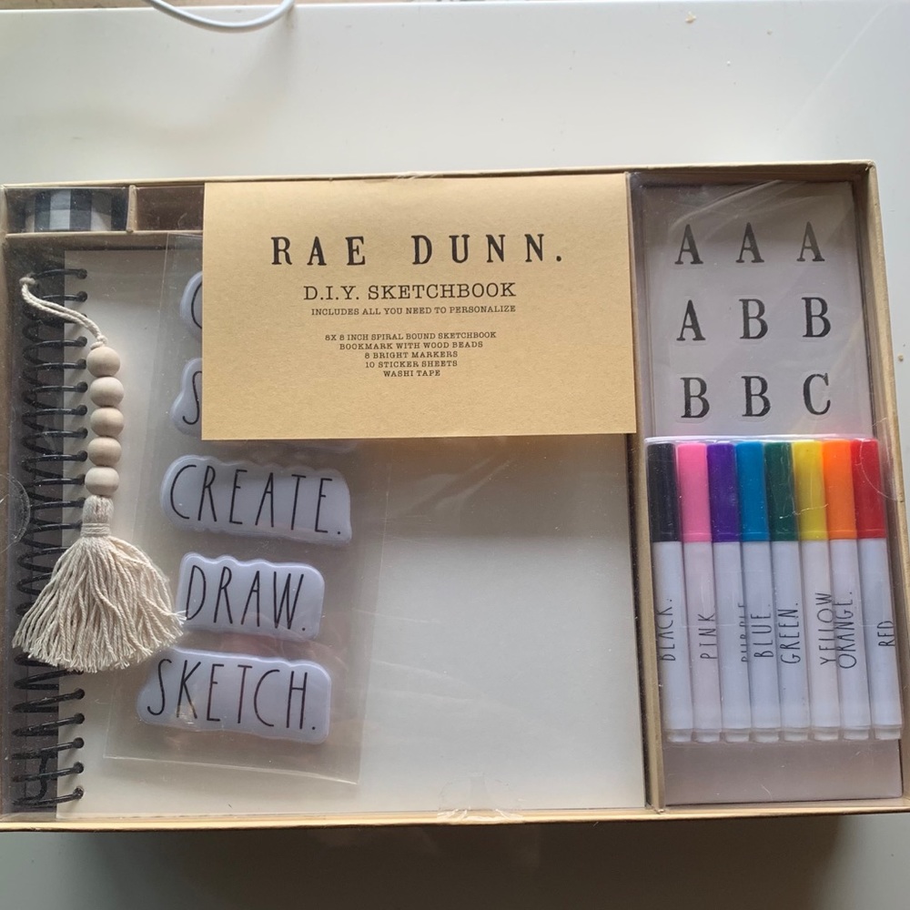 Rae Dunn DIY Sketchbook